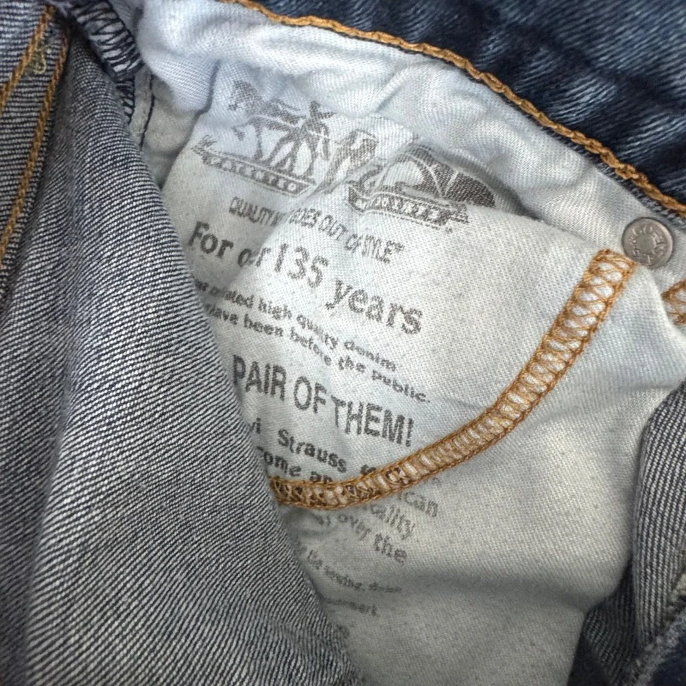Levi's 511‎ Slim Fit Jeans Mens 30x30 Medium Dark Wash Casual Classic Denim Blue